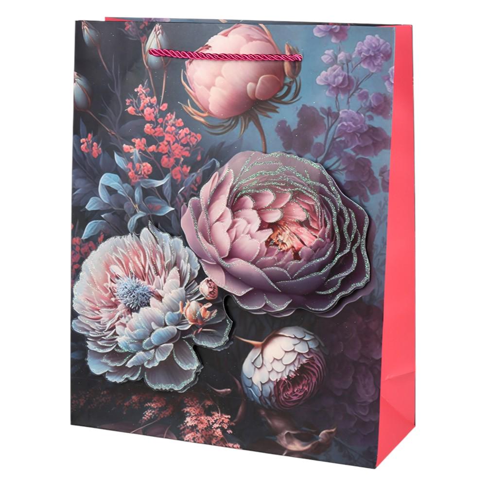 Подарочный пакет Flowers 3D R34735-M 26х32х10 см Розово-фиолетовый/Синий (ba28516b) Подарочный пакет Flowers 3D R34735-M 26х32х10 см Розово-фиолетовый/Синий (ba28516b)