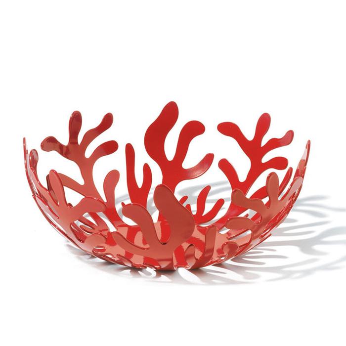 Ваза для фруктів Alessi Mediterraneo 21х9,5 см Червоний (2522568)