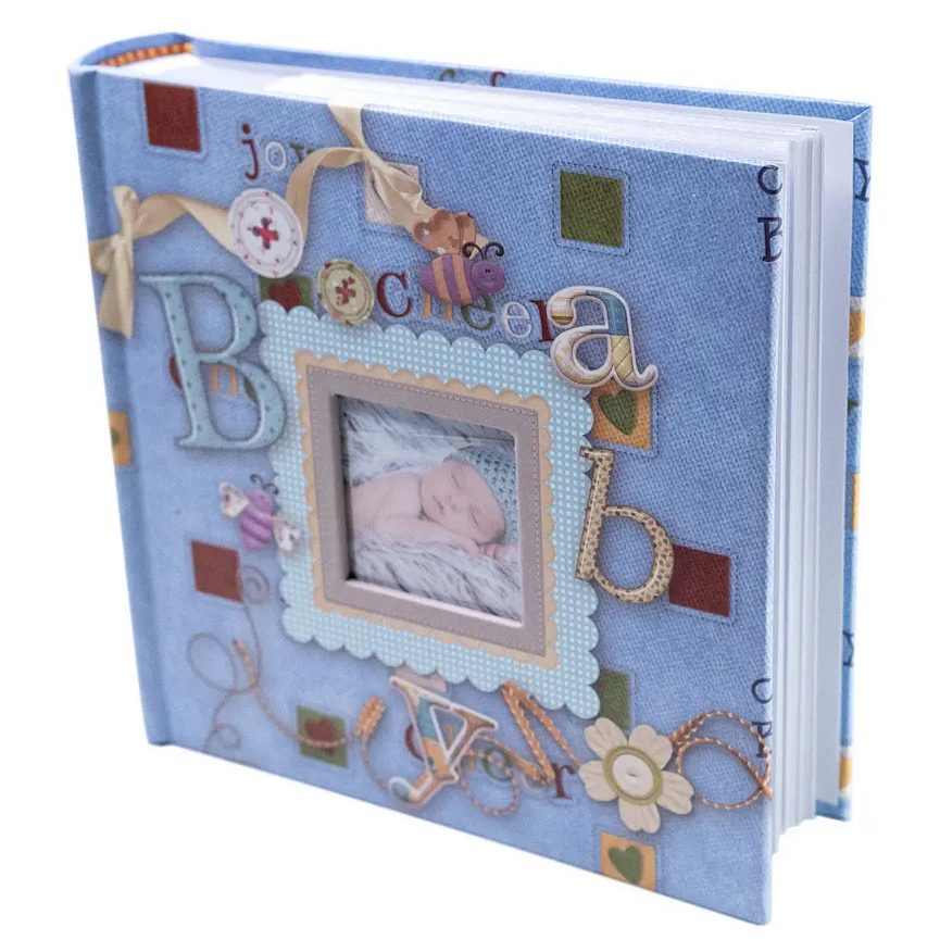 Альбом дитячий Baby joy на 200 фото 10х15 см Blue (2092783801)