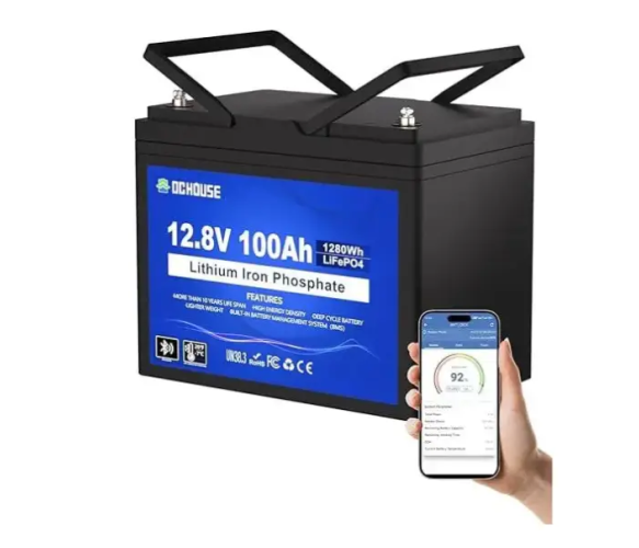Батарея акумуляторна DC HOUSE LiFePO4 12,8 V/100 Ah Bluetooth