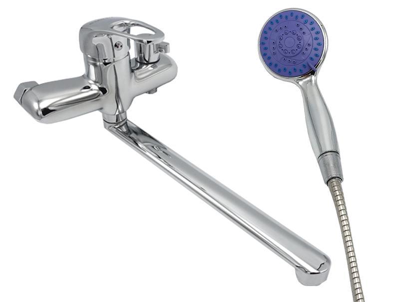 Смеситель для ванны MILLZ излив прямой 30 см Хром (RS-MRS-54-40-028)