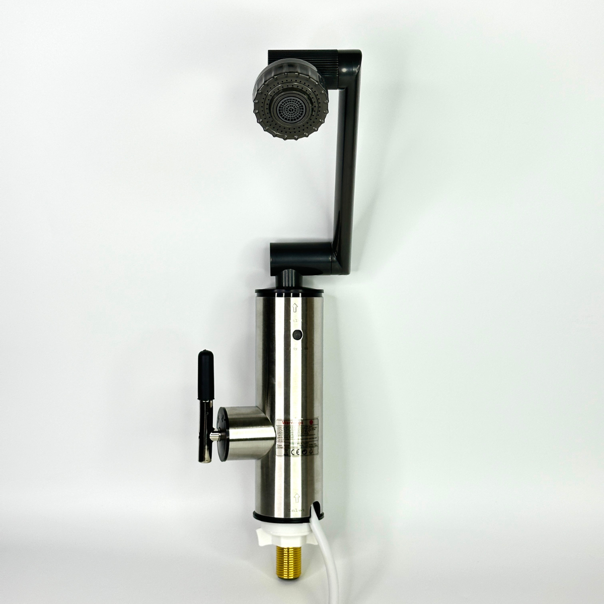 Проточний водонагрівач-кран електричний з миттєвим нагрівом води/дисплеєм і нижнім підключенням (RVP-16-Silver/Blac) - фото 3 Проточний водонагрівач-кран електричний з миттєвим нагрівом води/дисплеєм і нижнім підключенням (RVP-16-Silver/Blac) - фото 3