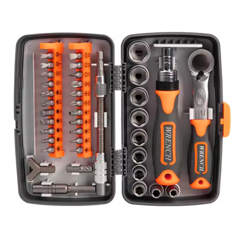 Набір викруток з тріскачкою Torx RATCHET 68в1 у кейсі викрутка з насадками/викрутка з бітами Набір викруток з тріскачкою Torx RATCHET 68в1 у кейсі викрутка з насадками/викрутка з бітами