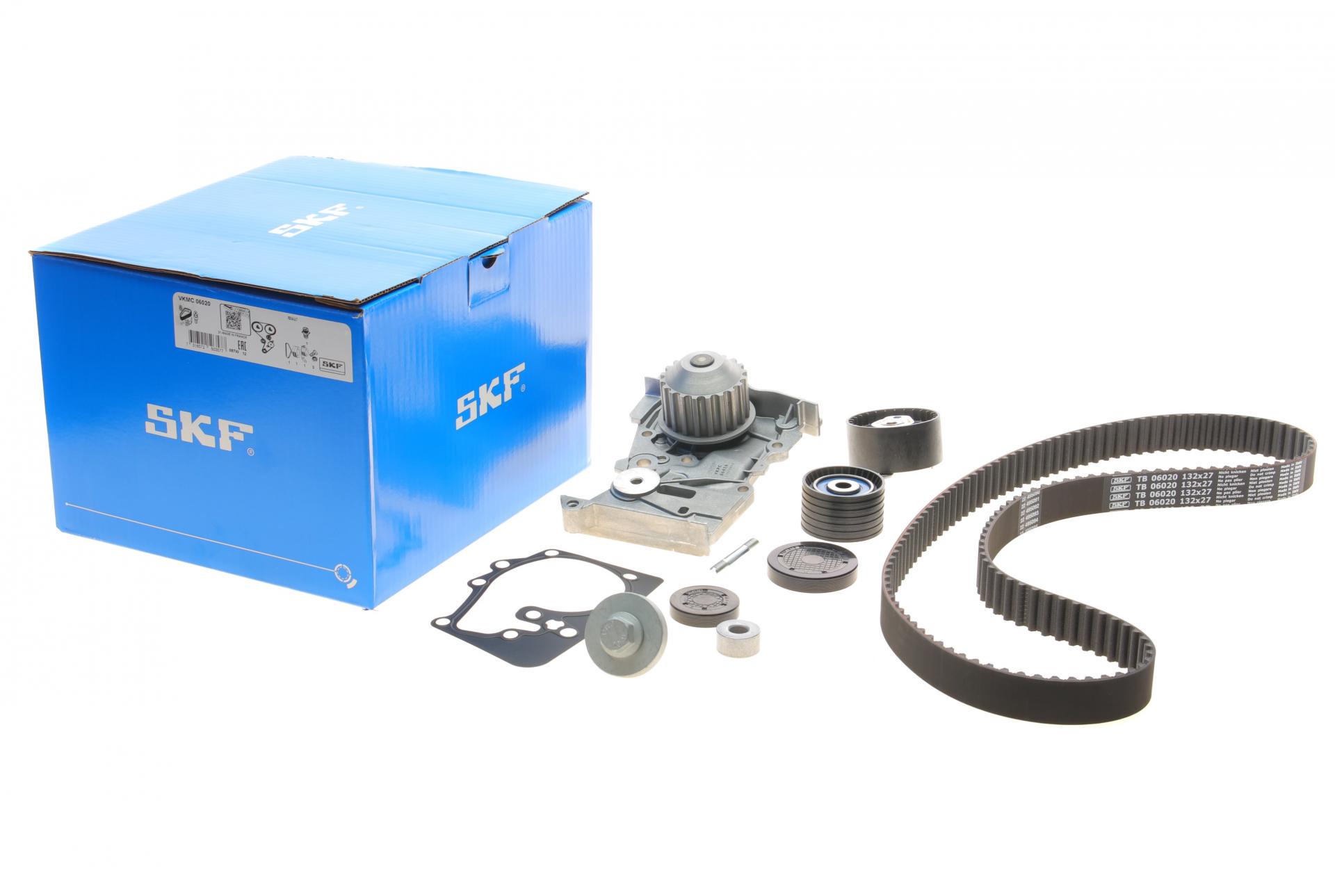 Комплект ГРМ з помпою Renault Kangoo/Dacia Logan/Duster 1.4/1.6 16V 01- 27x132z VKPC 86416 (VKMC 06020 SKF)