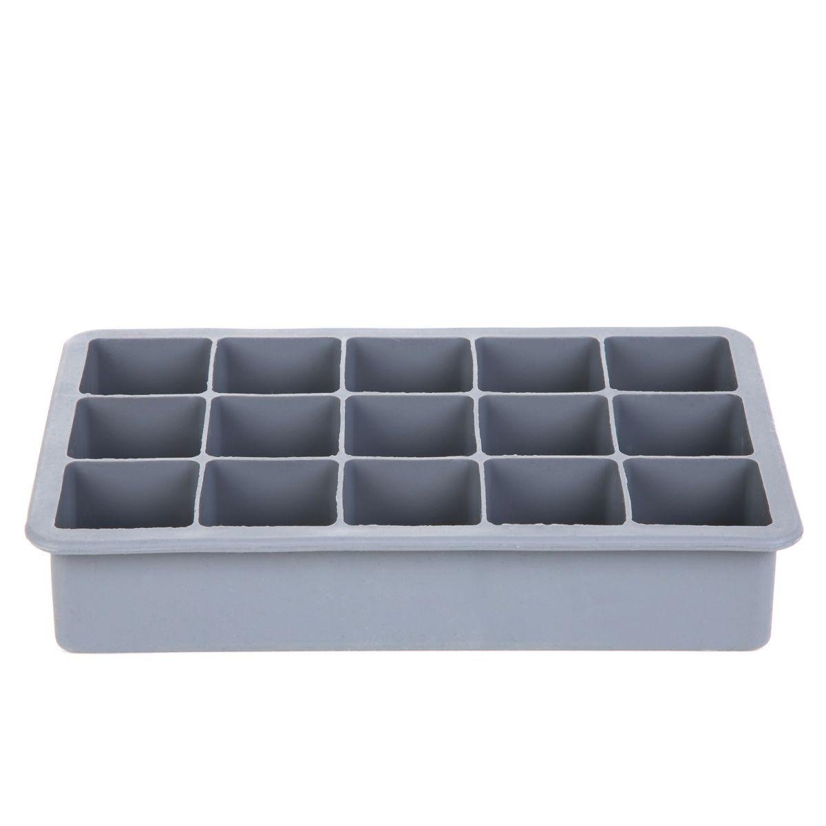 Форма для льда Homla ALCOLE 18x11x4 см Серый (214651)