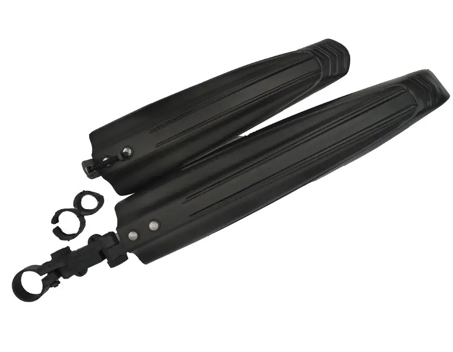 Крила велосипедні DNB-002 під колеса 20-26" Чорний - фото 2 Крила велосипедні DNB-002 під колеса 20-26" Чорний - фото 2