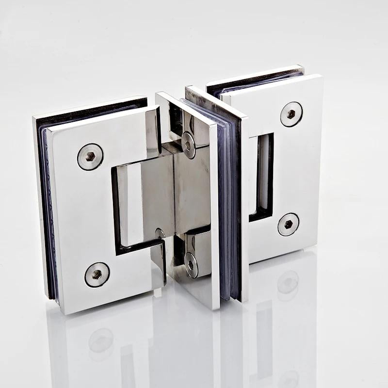 Петли для стекла для общих душевых кабин на две двери и перегородок между ними br-310 из полированной нержавеющей стали - фото 2 Петли для стекла для общих душевых кабин на две двери и перегородок между ними br-310 из полированной нержавеющей стали - фото 2