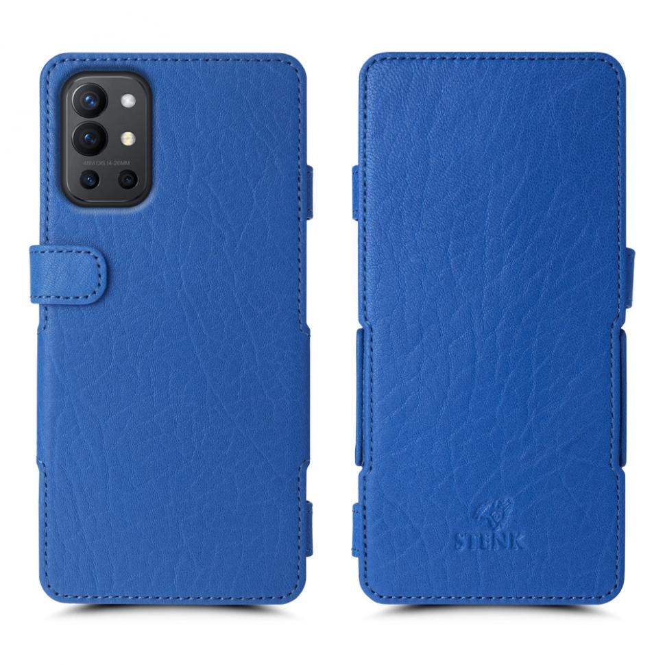 Чехол книжка Stenk Prime для OnePlus 9R Ярко синий (69819)
