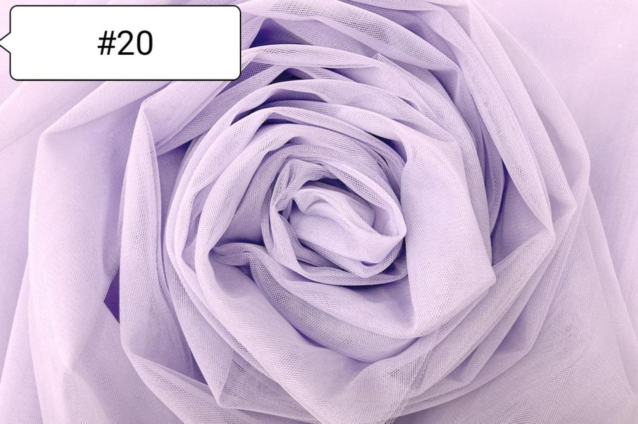 Тканина євросітка №20 Світло-бузковий (1731491173)