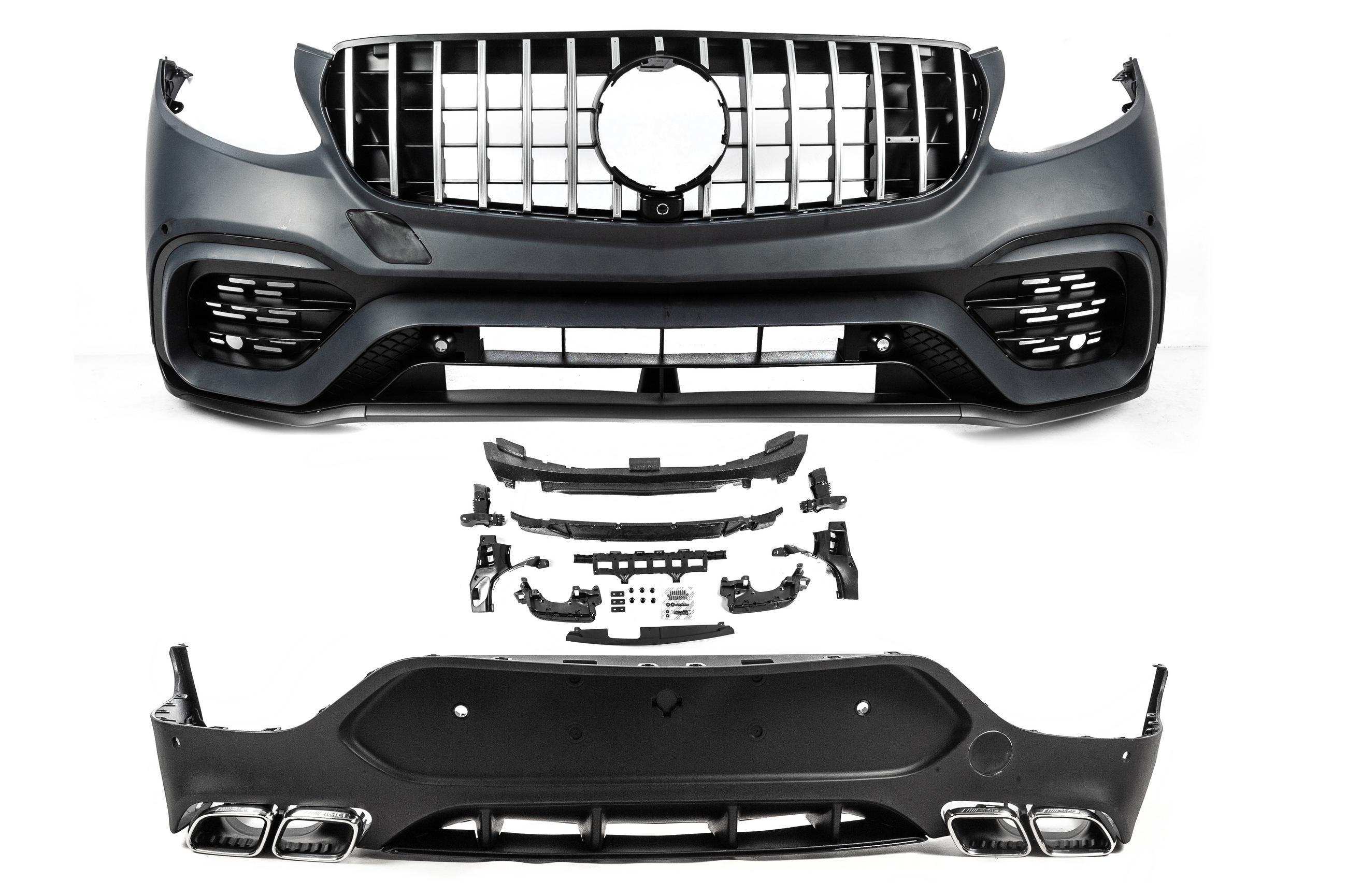 Комплект обвесов GBT 2015-2019 гг. GLC63 AMG для Mercedes GLC coupe C253 abs-пластик (60756)