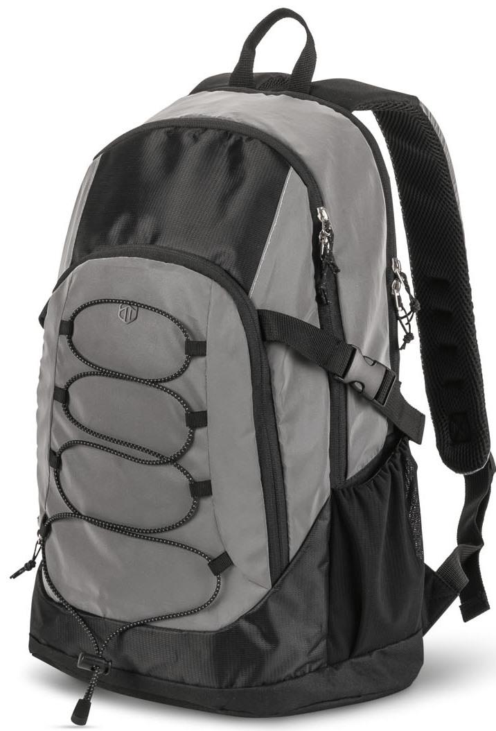 Рюкзак cветоотражающий Topmove 23 л Серый/Черный (IAN367652-1)