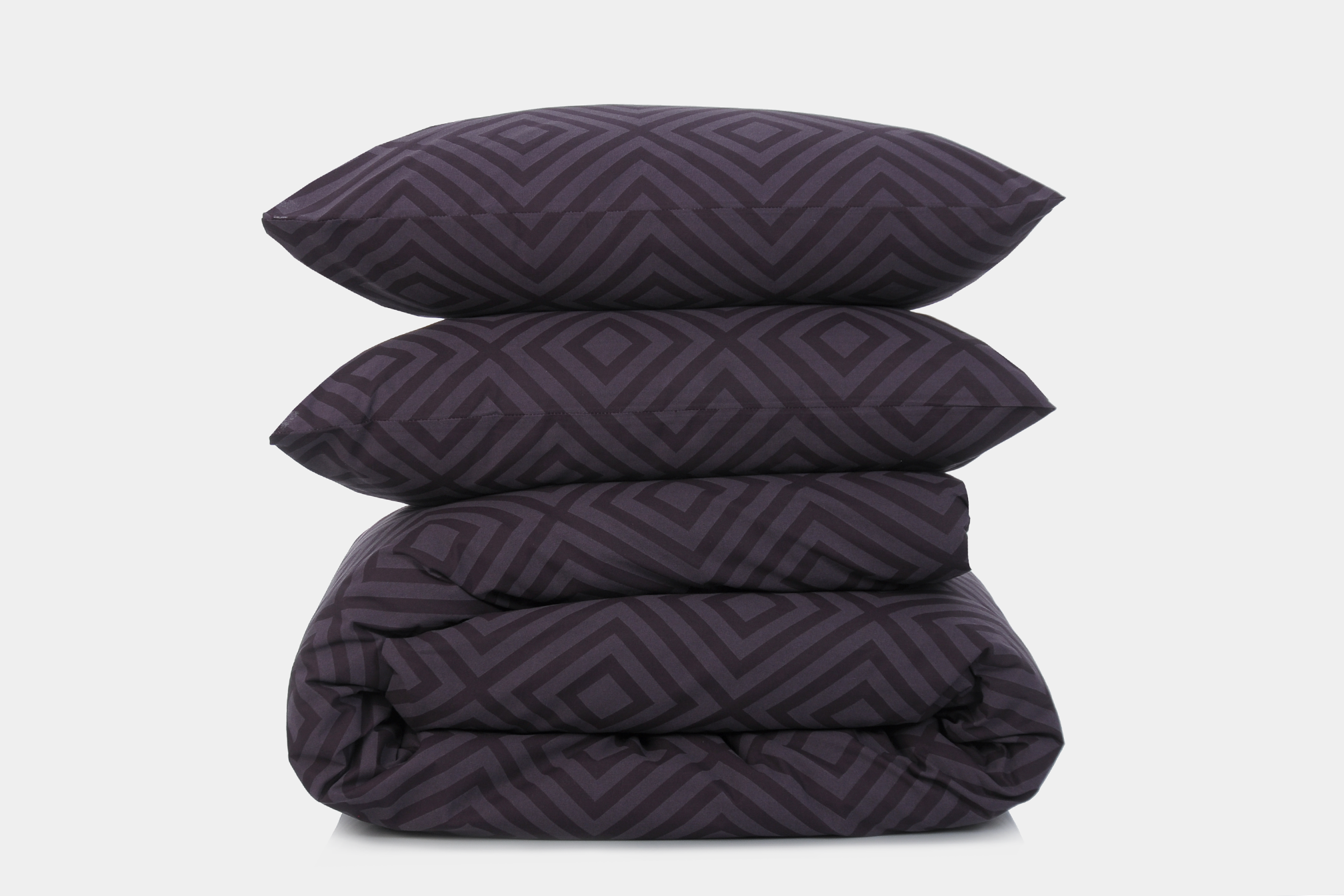 Комплект постельного белья евро Amore Glux-165 бязь Баклажановий (KPB-Ae-Glux-165(50x70)_) - фото 1 Комплект постельного белья евро Amore Glux-165 бязь Баклажановий (KPB-Ae-Glux-165(50x70)_) - фото 1