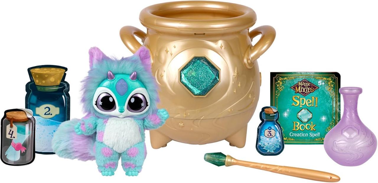 Дитячий ігровий набір Magic Mixies Magical Real Misting Gold Cauldron Чарівний казанок Золотий (14938)