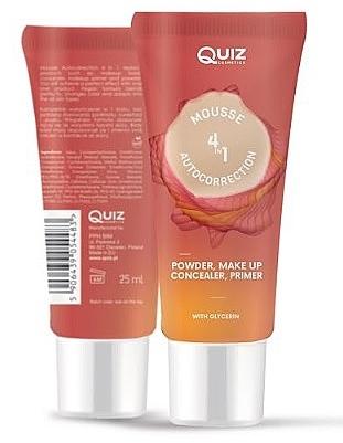 Мусс-автокорректор для лица Quiz Cosmetics Mousse Autocorrection 4в1 (14203916) - фото 2