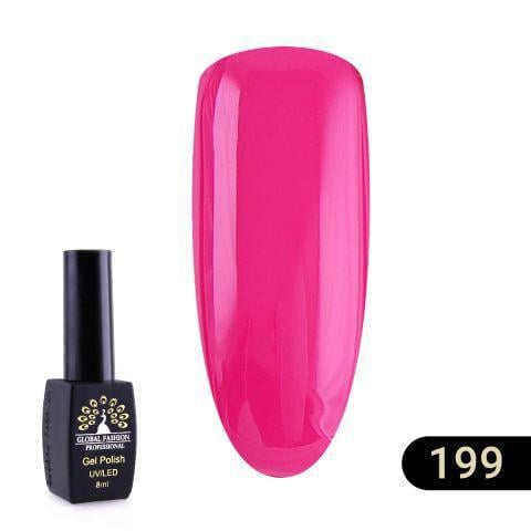 Гель-лак Global Fashion Black elite 199