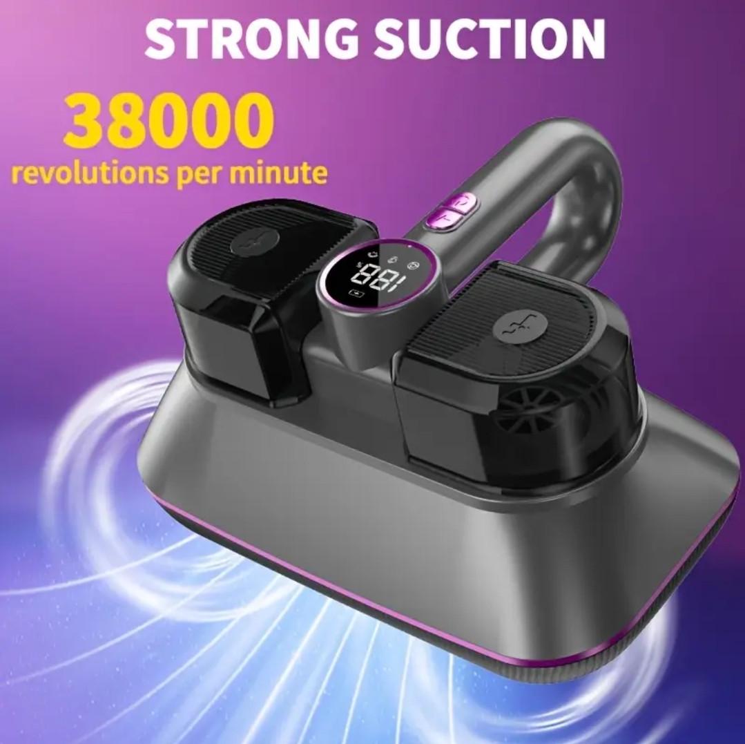 Пилосос бездротовий ручний з УФ від пилових кліщів USB Фіолетовий (2473722399) - фото 8 Пилосос бездротовий ручний з УФ від пилових кліщів USB Фіолетовий (2473722399) - фото 8