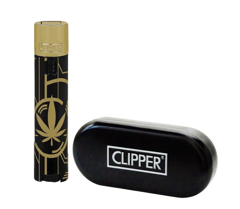 Зажигалка Clipper Jet Future Leaves