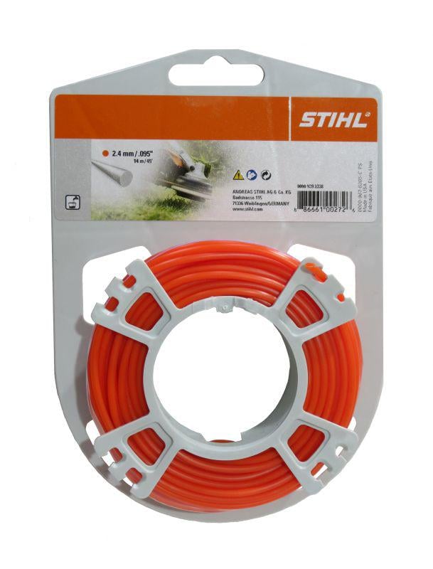 Ліска тримерна 2,7 мм кругла 9,8 м (4606)