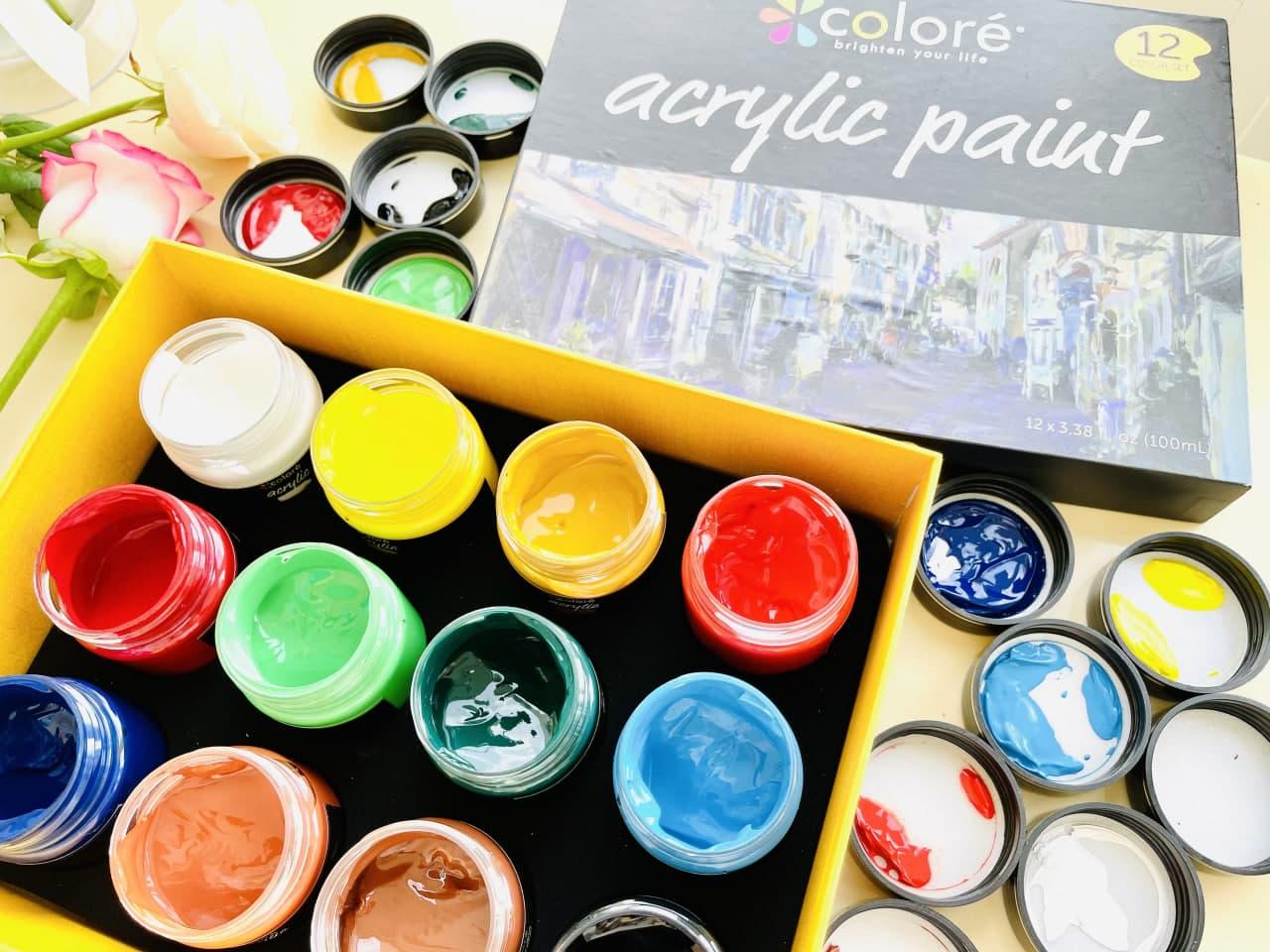 Акриловые краски 12 цветов 100 мл Art Planet - фото 3 Акриловые краски 12 цветов 100 мл Art Planet - фото 3