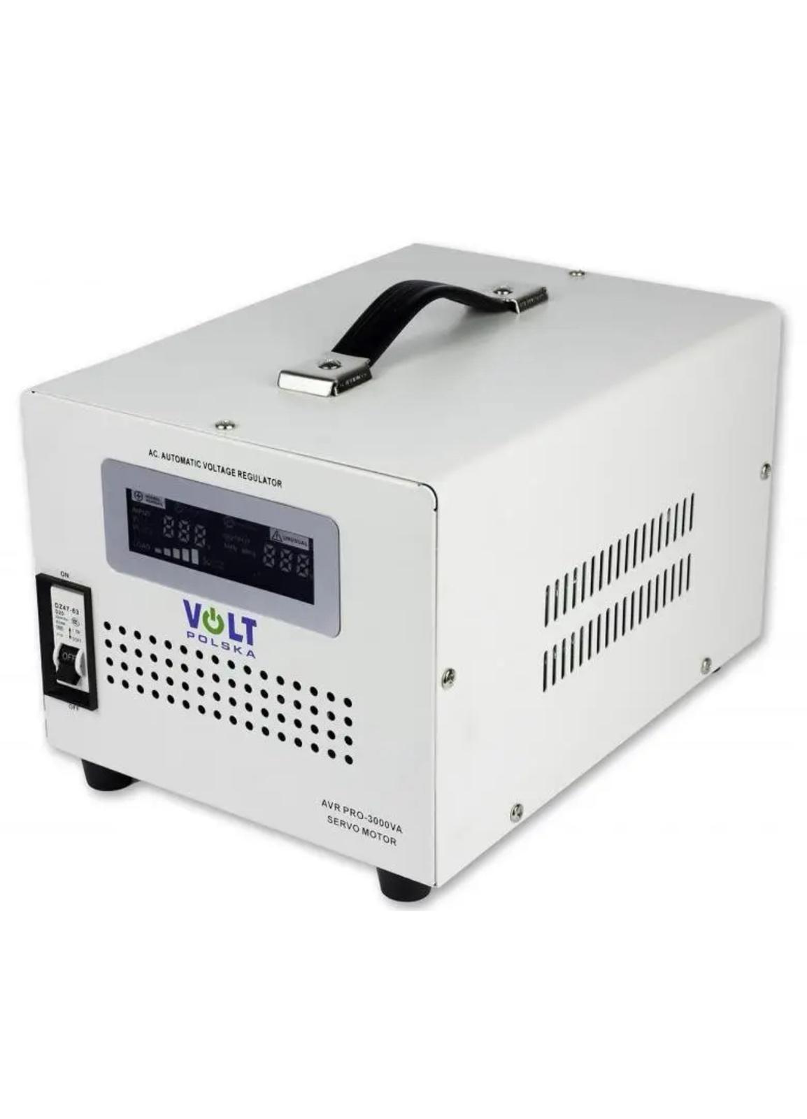 Стабілізатор напруги Volt Polska AVR PRO 3000VA 3% SERVO - фото 2