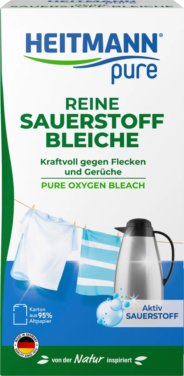 Кисневий відбілювач Bleach Pure Heitmann Pure 350 г (20475923)