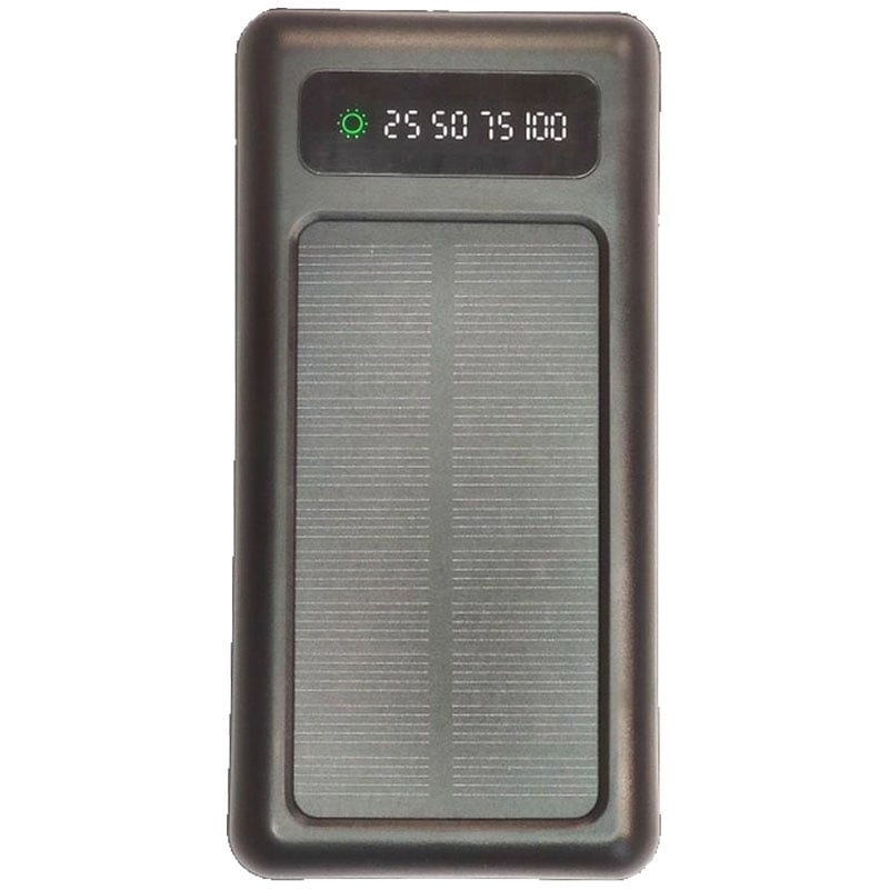 Повербанк UKC Solar 8285 із сонячною панеллю 90000 mAh Black (13465945)