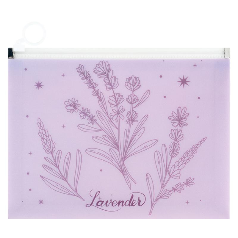 Папка на молнии zip-lock Axent Lavender-2 A5+ Фиолетовый (1498-37-A)