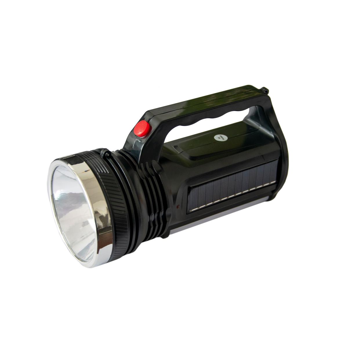 Кемпінговий ліхтар ASK 2836T із сонячною панеллю Чорний (1009674-Black)