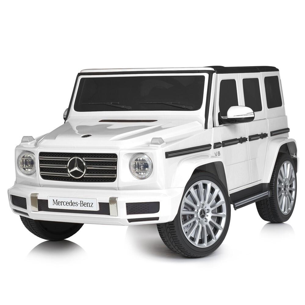 Електромобіль дитячий джип Mercedes G-Class 4WD M 5028EBLR Білий - фото 1