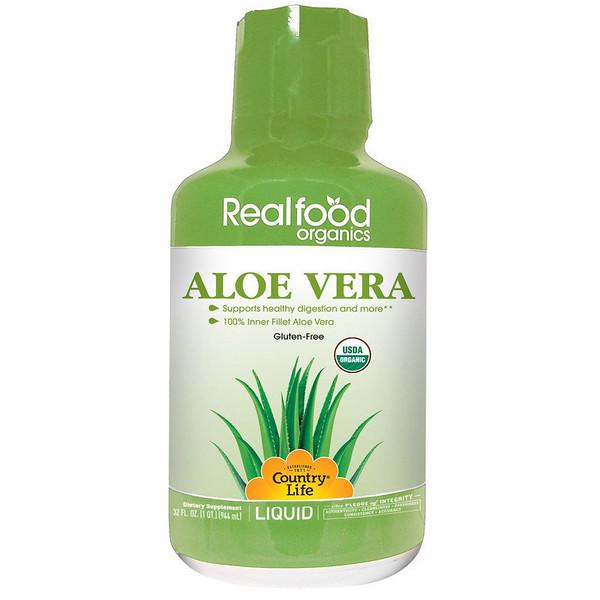 Добавка Real food organics Aloe Vera Plus 944 ml