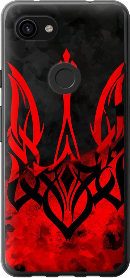 Чехол на Google Pixel 3a Герб Украины v2 (5312t-1700-42517)