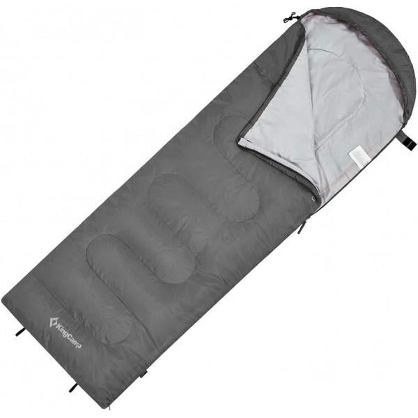 Спальник Kingcamp Oasis 250XL(KS3222) L Mid grey (KS3222_MEDIUMGREY_L)