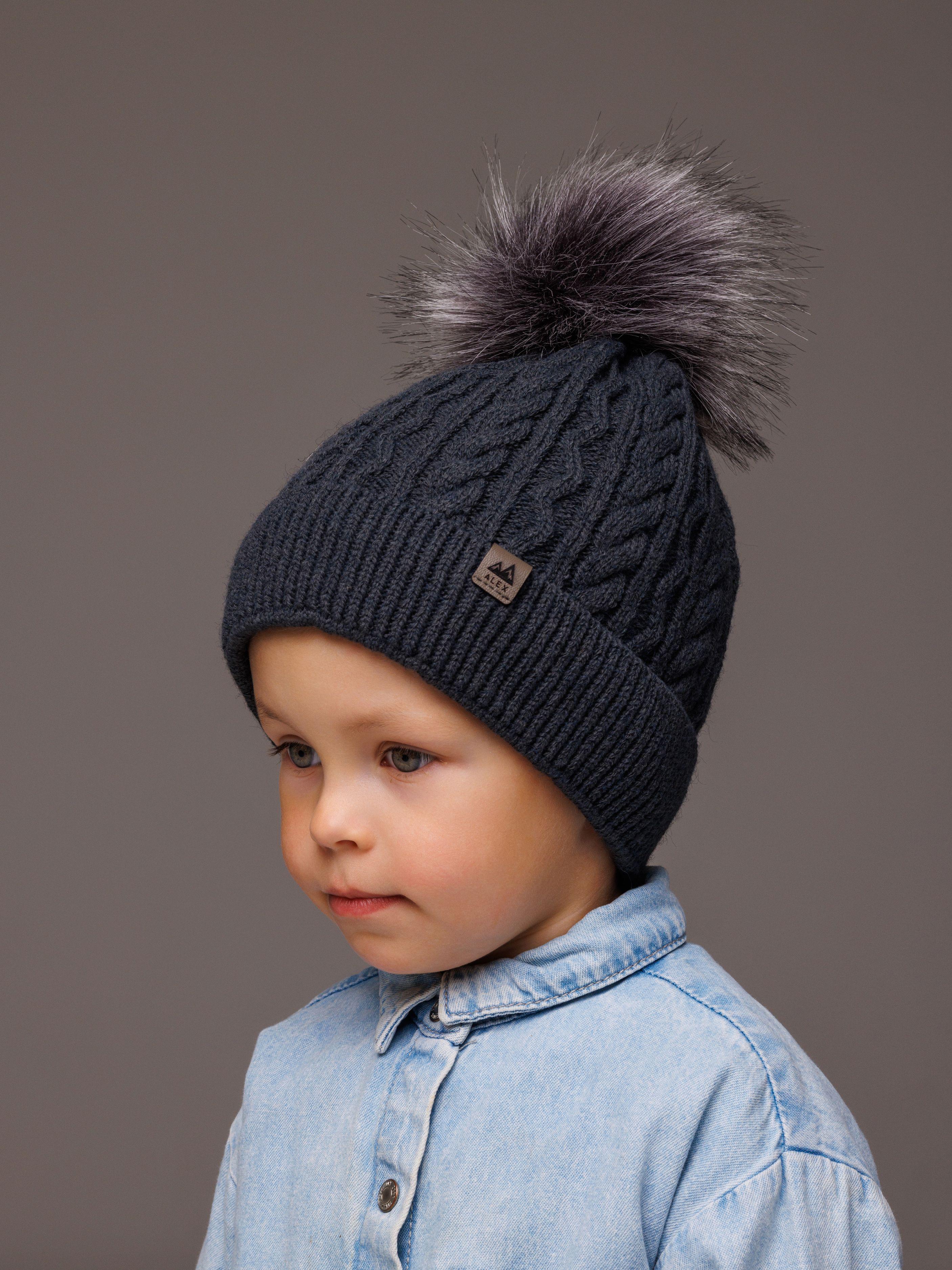 Шапка для мальчика Виктор K29 флис 48-50 см Кофейный - фото 2 Шапка для мальчика Виктор K29 флис 48-50 см Кофейный - фото 2