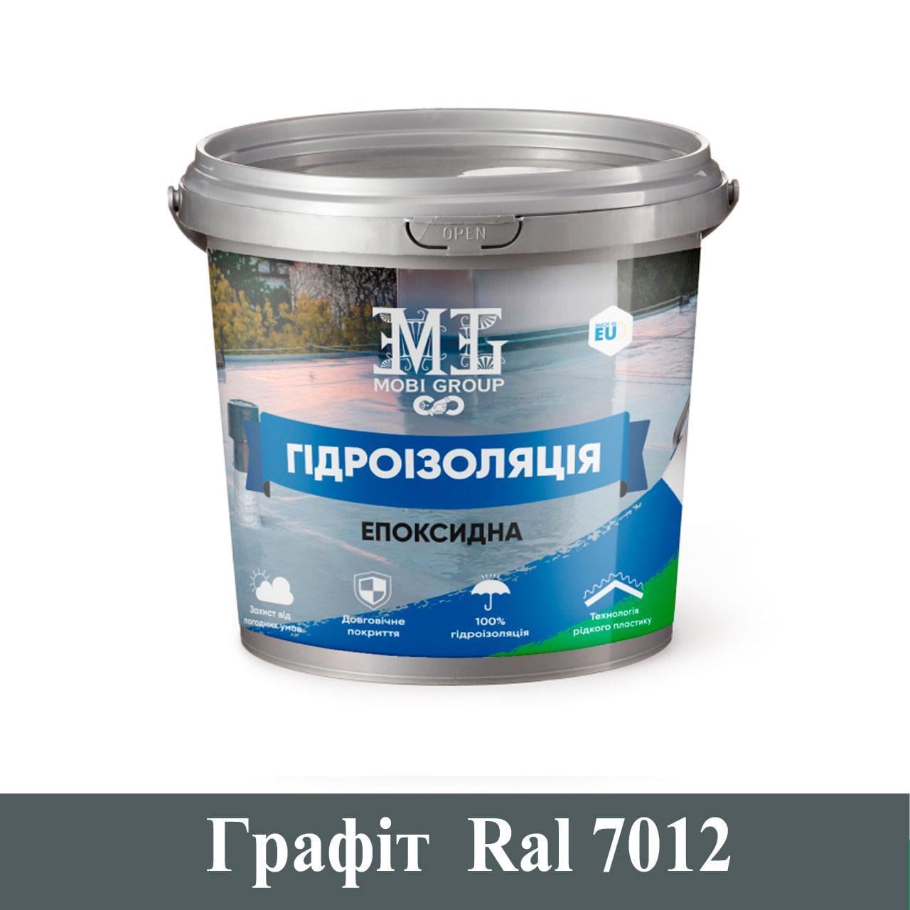 Гидроизоляция эпоксидная Mobi Group 10 кг Графит (30829437)