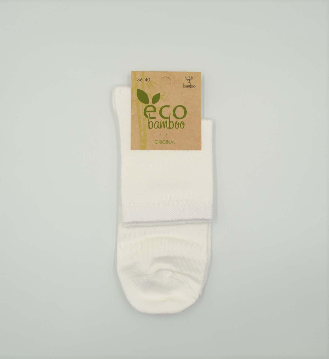 Шкарпетки універсальні демісезонні Eco bamboo 079V.S000 р. 36-40 Білий (28868485) - фото 2 Шкарпетки універсальні демісезонні Eco bamboo 079V.S000 р. 36-40 Білий (28868485) - фото 2