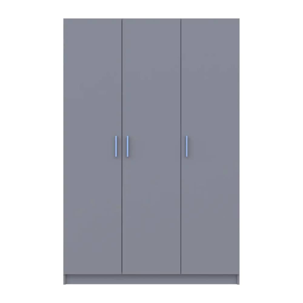 Шкаф для одежды Doros Промо 3 ДСП 135х48х204 см Серый (DRS-011626) Шкаф для одежды Doros Промо 3 ДСП 135х48х204 см Серый (DRS-011626)
