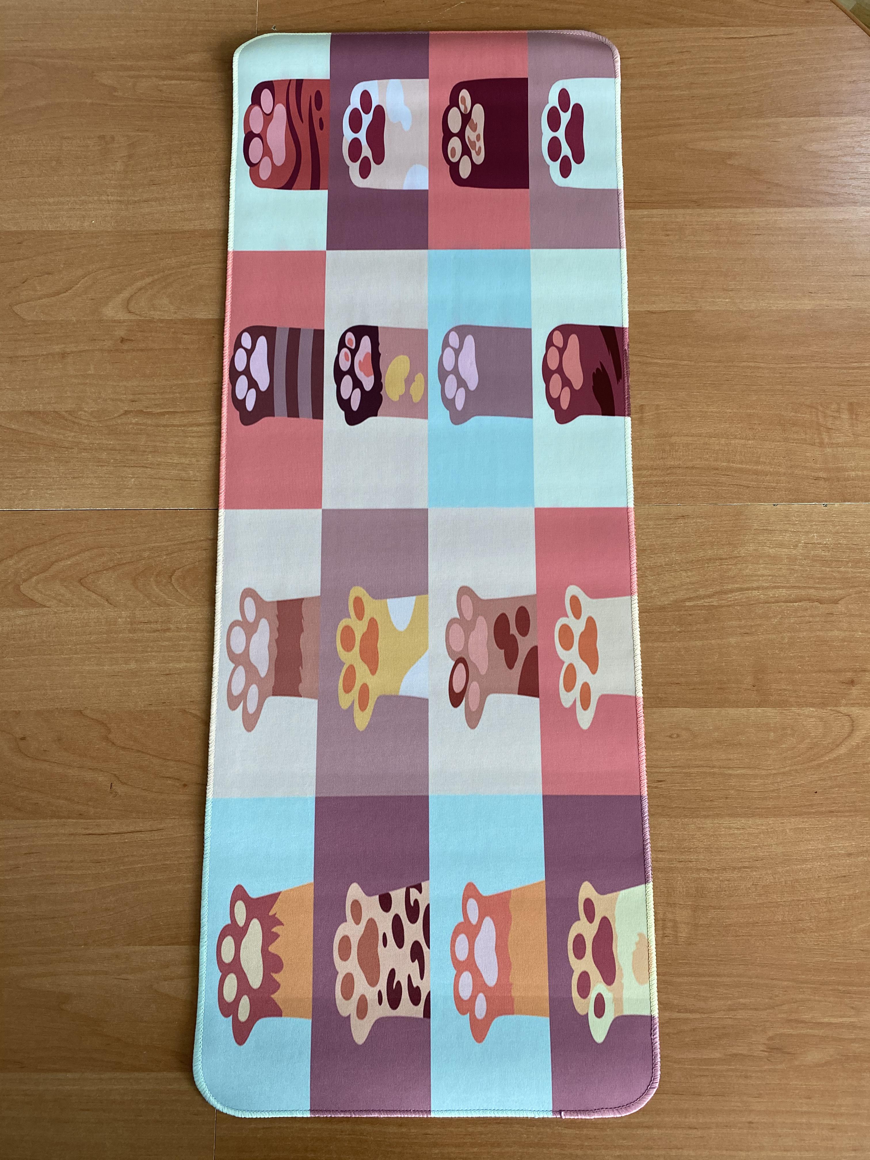 Игровой коврик для мышки Лапки 300х800 мм - фото 5 Игровой коврик для мышки Лапки 300х800 мм - фото 5