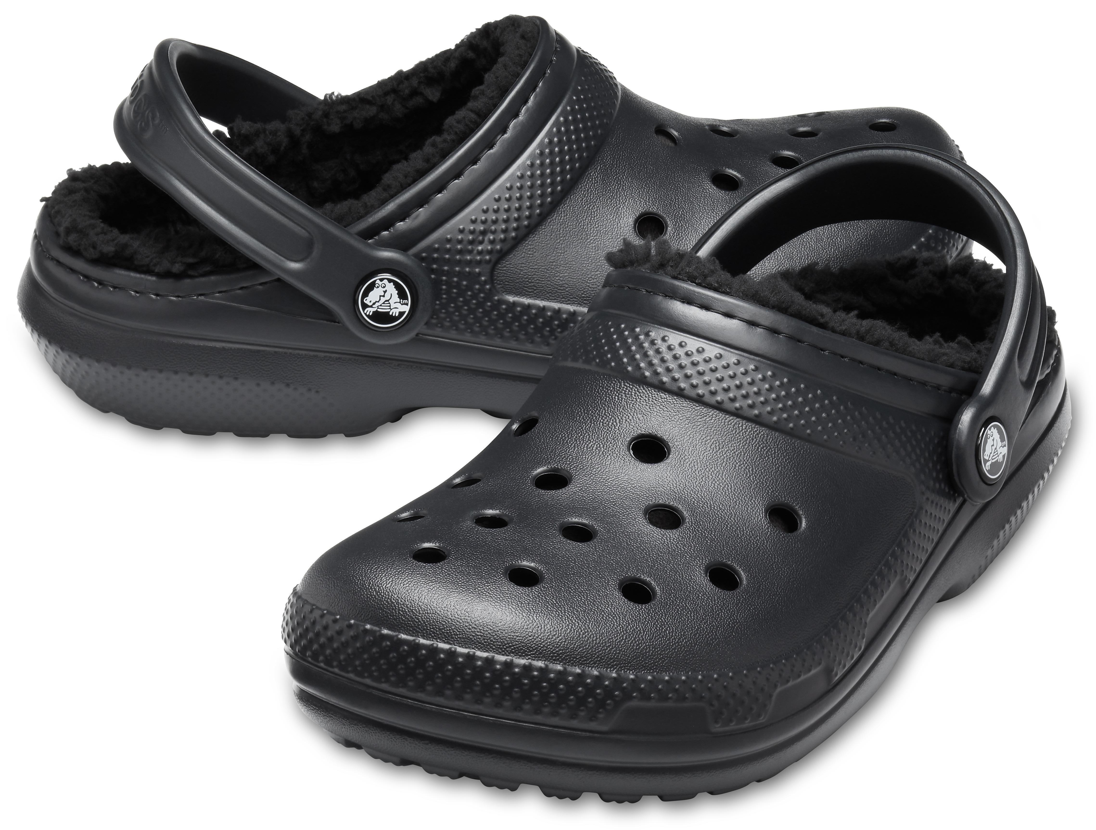 Сабо Crocs Classic Lined Clog M6 р. 38/24,5 см Black (203591) - фото 3