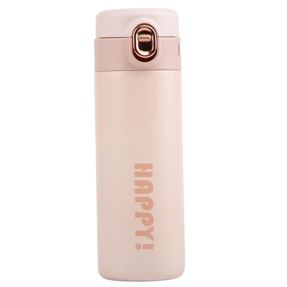 Термос Elisey "Happy" 420 мл Рожевий (9064-001) - фото 1 Термос Elisey "Happy" 420 мл Рожевий (9064-001) - фото 1