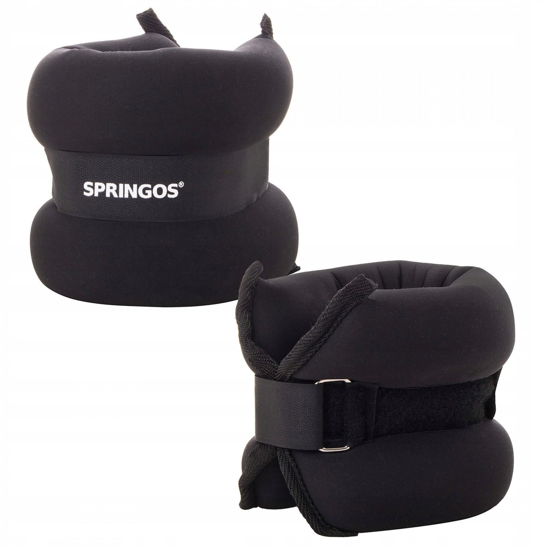 Утяжелители-манжеты Springos 2,5 кг 2 шт. для ног и рук (21158)