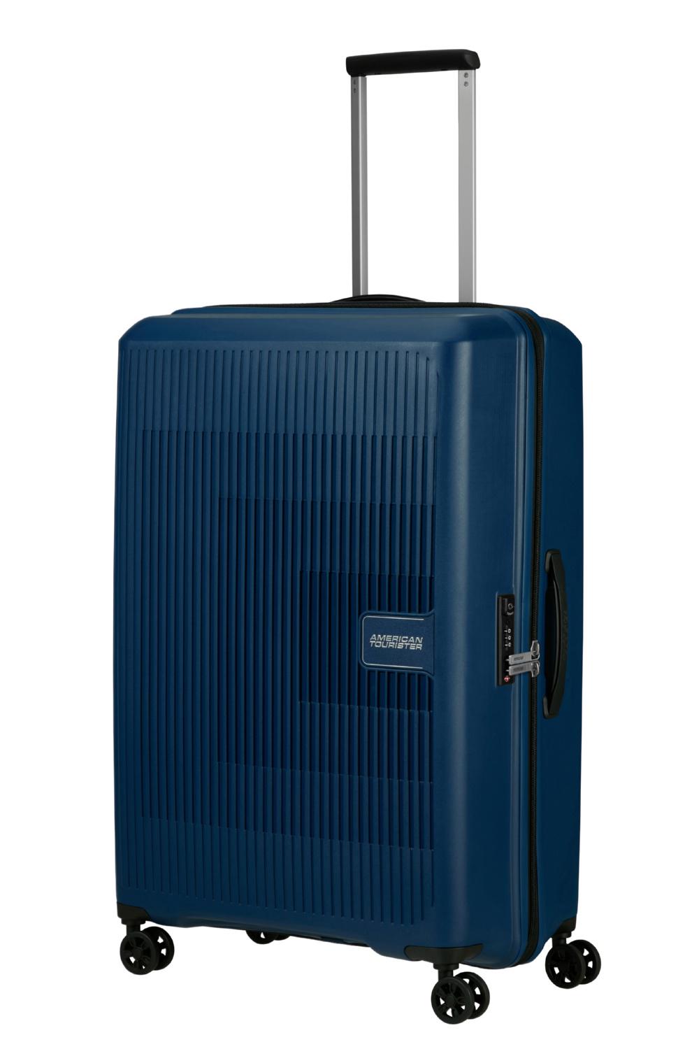 Чемодан American Tourister AEROSTEP 77x50x29/32 см Синий (MD8*41003) - фото 11