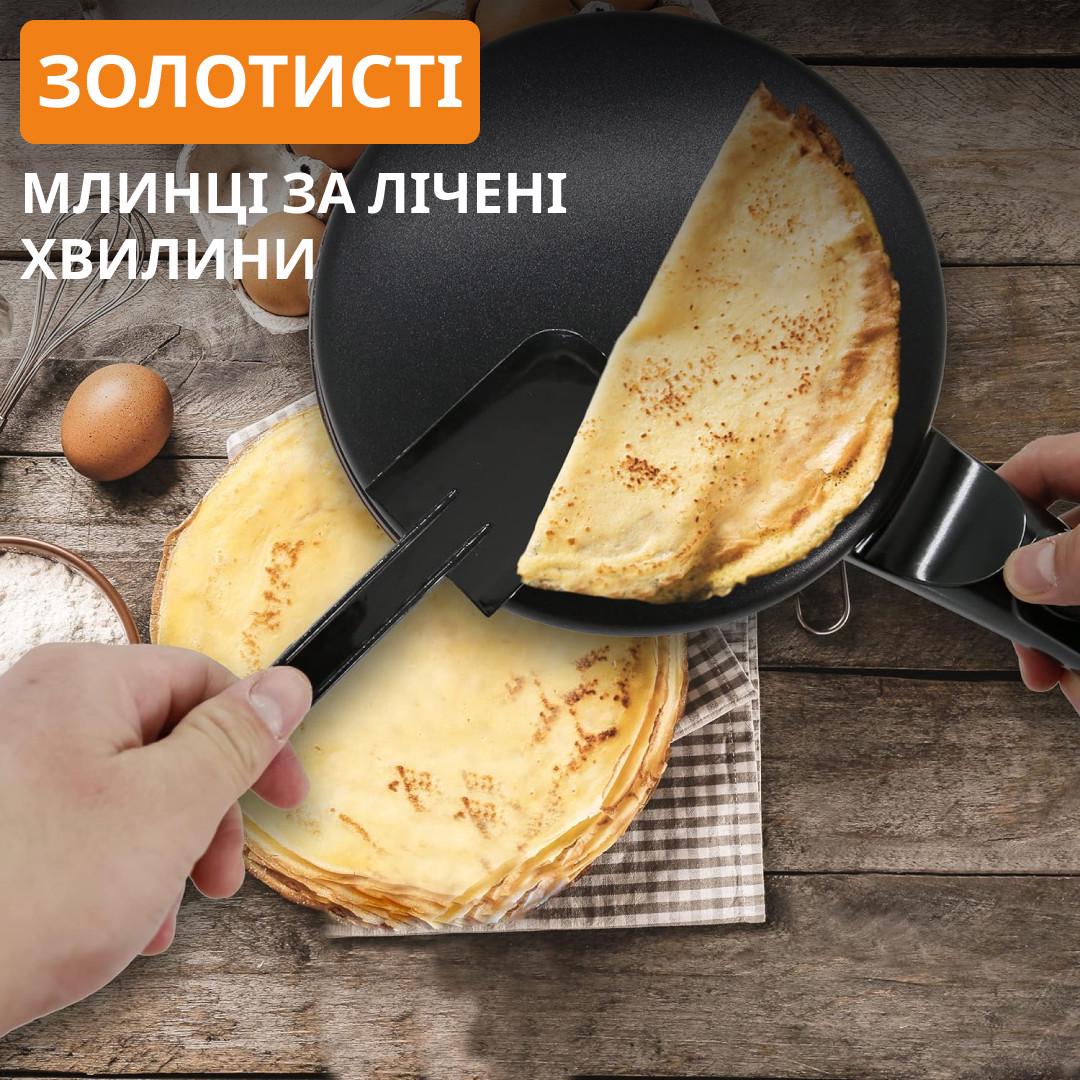 Сковорода блинница Sokany электрическая с антипригарным покрытием 650 Вт 20 см (3177) - фото 11 Сковорода блинница Sokany электрическая с антипригарным покрытием 650 Вт 20 см (3177) - фото 11