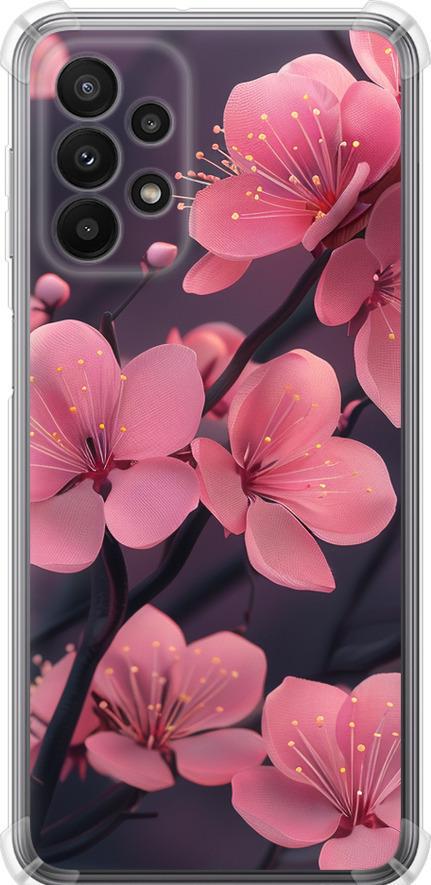 Чехол на Samsung Galaxy A23 A235F Пурпурная сакура (6075sp-2587-42517) Чехол на Samsung Galaxy A23 A235F Пурпурная сакура (6075sp-2587-42517)