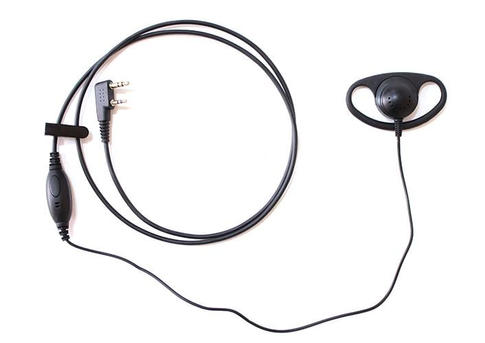 Гарнітура Mirkit K10102 Earpiece для Baofeng/Kenwood 2-Pin