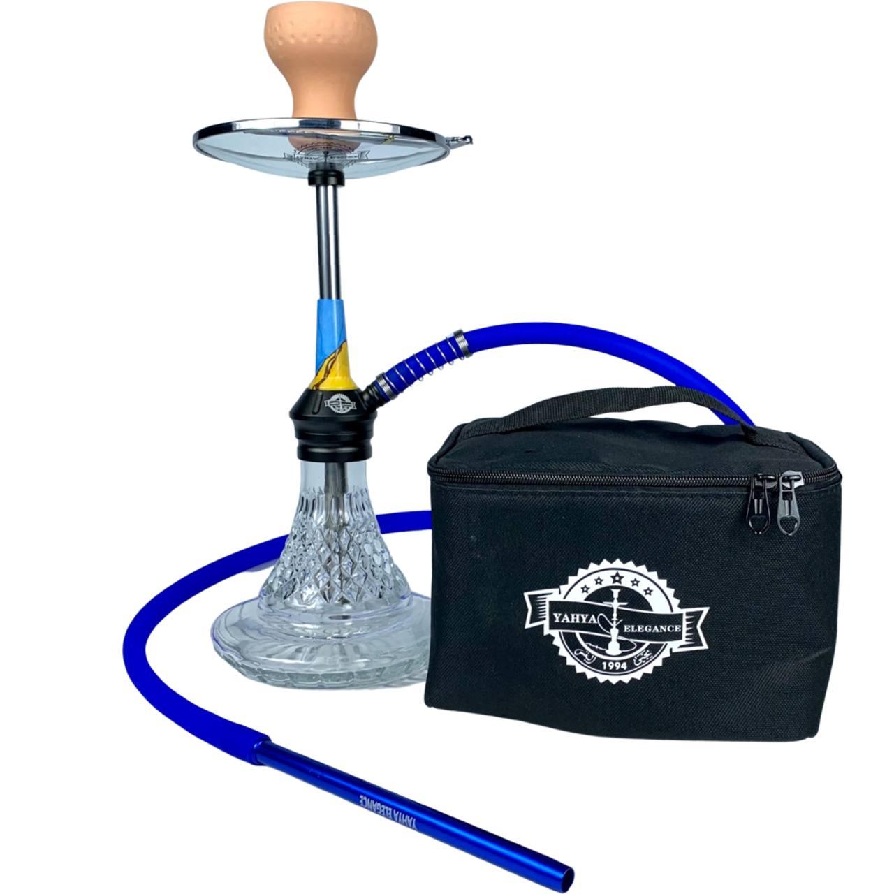 Кальян Yahya EVO з сумкою Blue (2250636483)