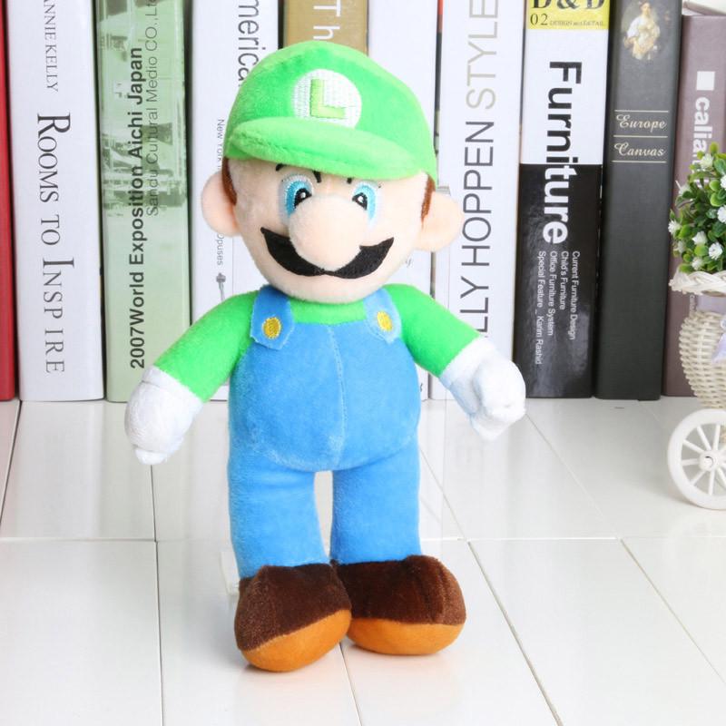 Мягкая игрушка Луиджи Супер Марио Super Mario 23 см Мягкая игрушка Луиджи Супер Марио Super Mario 23 см
