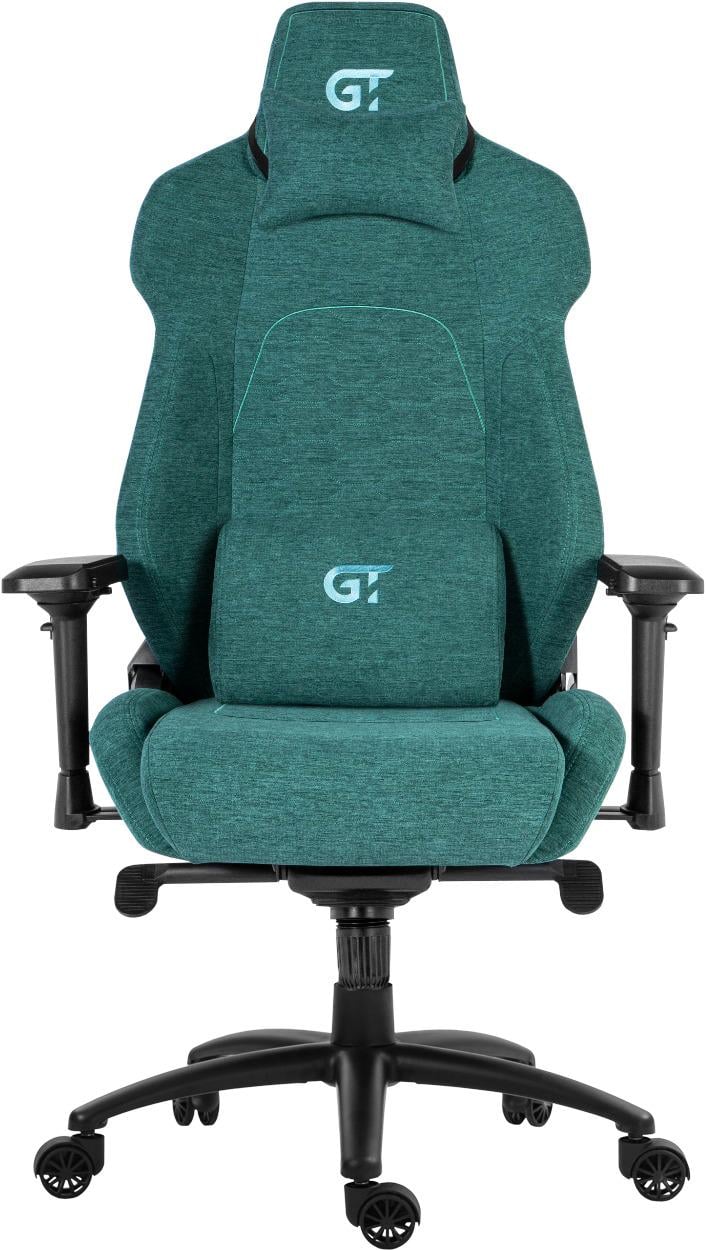 Кресло геймерское GT Racer Fabric Dark Green (X-8702)