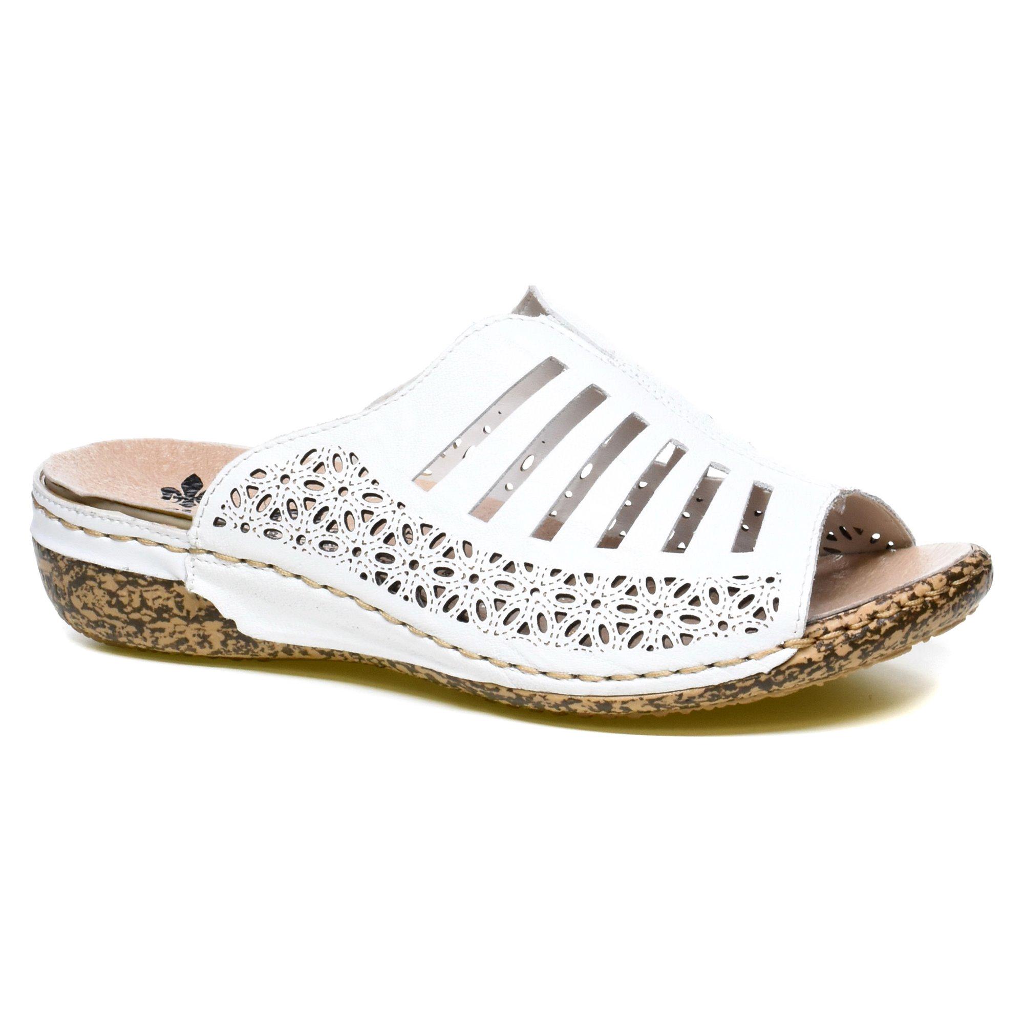 Шлепанцы женские Rieker р. 39 Белый (069975-39)