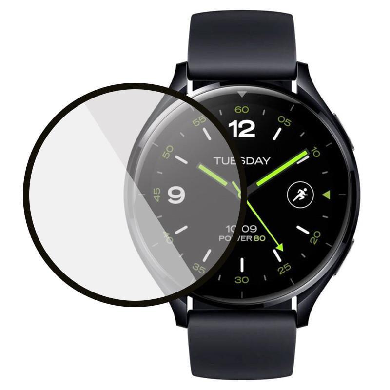 Плівка полімерна 3D full glue для Xiaomi Watch 2 Чорний (00000070208_1)
