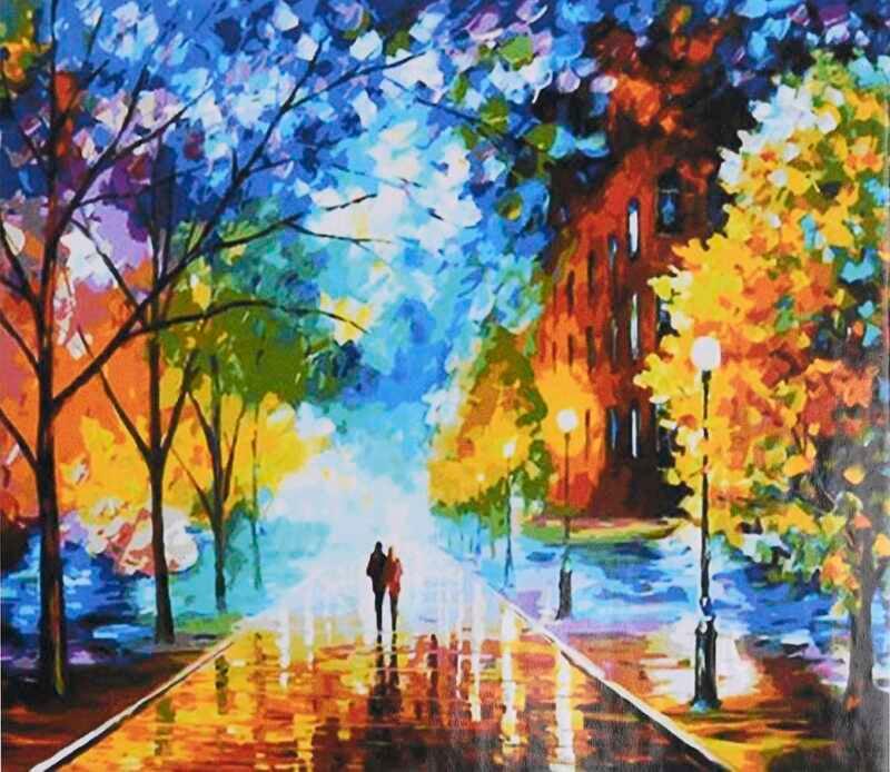 Картина за номерами TK Group 30229 30 Вечірній променад 30х40 см (110497)